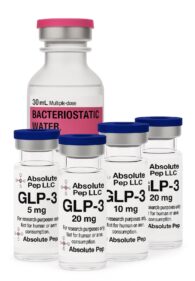 GLP-3 (R3t@) Four-month research pack with premium case ($504.50 Value)