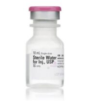 Hospira 10ml sterile water