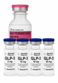 GLP-3 (R3t@) Four-month research pack with premium case ($504.50 Value)